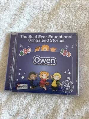 £3.25 • Buy BEST EVER EDUCATIONAL SONGS & STORIES PERSONALISED CD FOR OWEN - Free P&P!