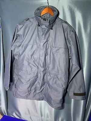 Genuine RAF Issue Gore-Tex Wet Weather Blue Jacket With Lining Large 180/110 • £34.95