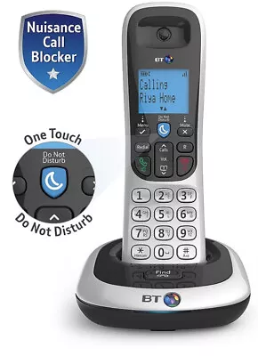 Bt 2200 Single Cordless Phone With Loud Speaker Back Light Large Screen Call Id  • £12.95