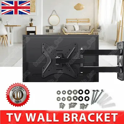 LCD LED Corner TV Wall Bracket 14 26 30 32 40 42 47 Inches Tilt Swivel Universal • £11.90