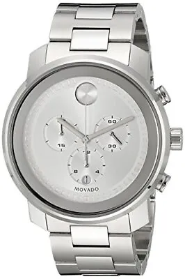 Movado Men's 3600276 Analog Display Swiss Quartz Silver Watch • $350