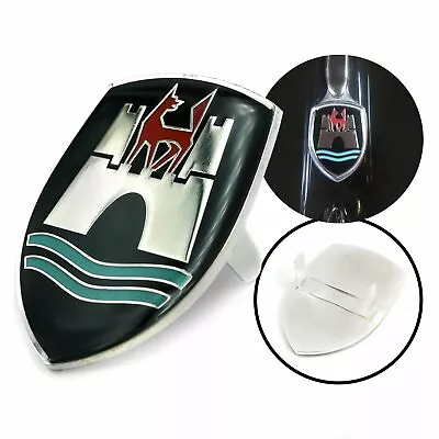 $28.95 • Buy VW Wolfsburg Crest Hood Emblem, 3 Color, Volkswagen Beetle (1960-1963)