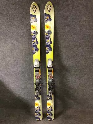 K2 Phat Luv 160cm Skis With Marker Titanium 1200 Bindings • $159.95