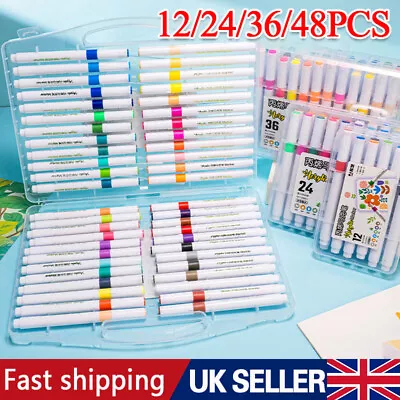 Acrylic Paint Marker Pen Permanent For Stones Painting Ceramic Glass Wood Fabric • £5.48