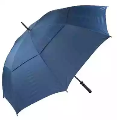 Golf Umbrella Large Double Canopy Vented Windproof Stormproof Manual • £21.99