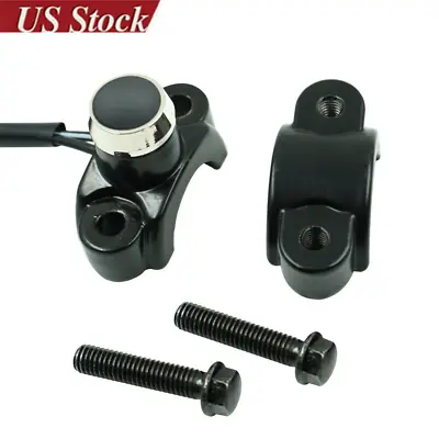 7/8  Aluminum Motorcycle Horn Switch Momentary Button Electric Power Start 12V • $12.99