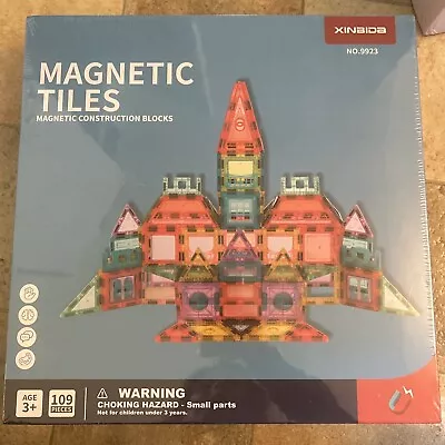 Magnet Tiles STEM Construction Building Magnetic Toy 109pc • $25