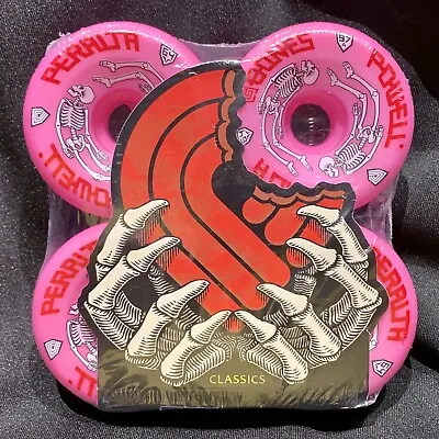 Powell Peralta G BONES Brigade Skateboard Wheels Reissued Pink No Rat Series 15 • $149