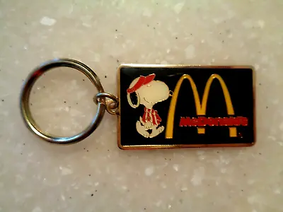 McDonald's Snoopy Enamel Key Holder • $9.95