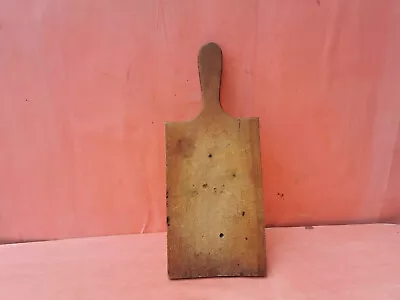 Old Antique Primitive Wooden Wood Bread Board Dough Cutting Board • $29