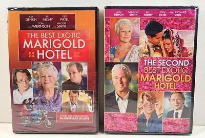 The Best Exotic Marigold Hotel & Second Best Exotic Marigold Hotel DVD Set NEW • $15.99