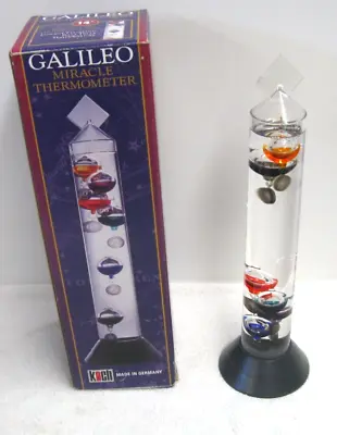 Vintage Galileo Miracal Thermometer By Koch From Germany In Box • $15