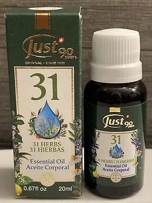 $40.99 • Buy Herbal 31 Swiss Just 20ml ( Oleo 31 )