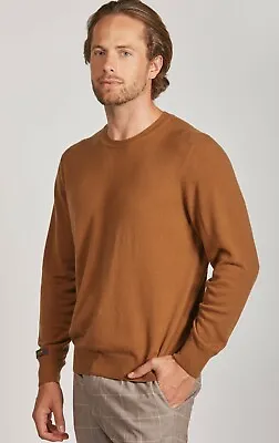 $5150 Vicuña Natural Crewneck Sweater Vicuna Size Medium EU 50 • $3374.25