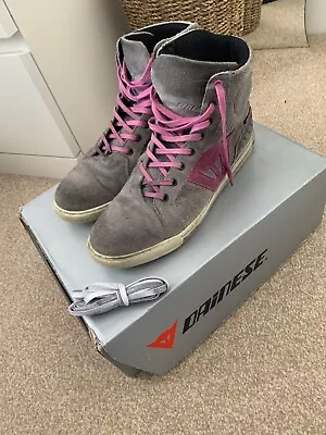 Dainese Ladies Motorcycle Boots UK Size 7.5/EU 41 Good Used Condition • £60
