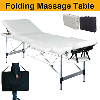£92.30 • Buy Massage Table Bed Portable Beauty Couch Professional Folding Lightweight Salon