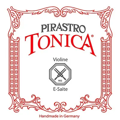 Pirastro Tonica Series Violin E String 4/4 Size Silvery Steel Medium Ball End • $5.06