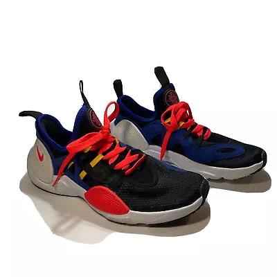 Nike Youth Huarache E.D.G.E TXT GS Black Solar Red Size 6Y CD9272-002 • $20