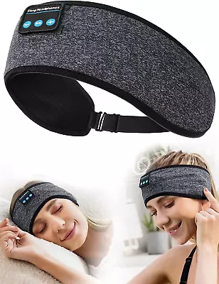 Noise Cancelling Headphones For Sleep Sleep Headphones Headband Soft Sleep Ear • $14.20