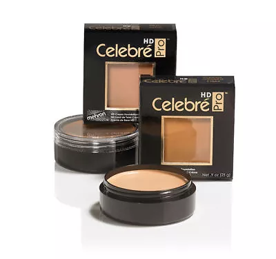 Mehron Celebre HD Pro Quality Stage Theater Film Foundation Cream Makeup • £14.41