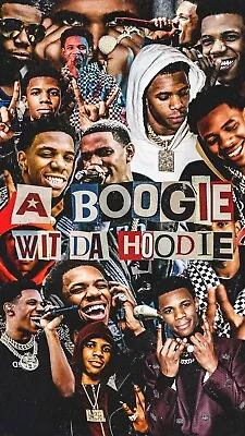 Large A3 A Boogie Wit Da Hoodie Poster (Brand New) • £21.99