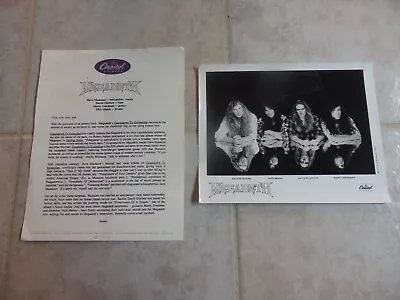 Megadeth Countdown To Extinction 1992 Press Kit Rare Hard Rock Heavy Metal • $4.99