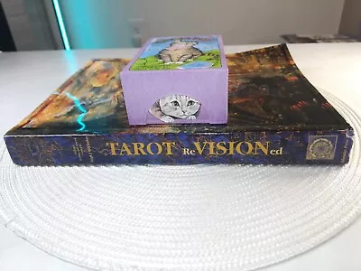 Tarot Re-Vision-ed: Original Writings And Artwork. ReVisionEd By Leigh M. + Cat  • $38.35