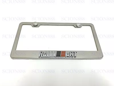 1pc 3D RALLIART Emblem Badge Stainless Steel Chromed Metal License Plate Frame • $23.98