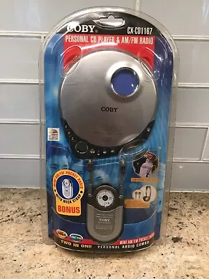 Coby CX-CD1167 CD Player & Mini Pocket AM/FM Radio • $35