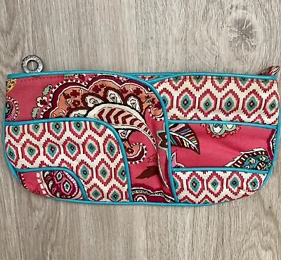 Vera Bradley Jazzy Clutch In CALL ME CORAL Retired Patch Pattern Wallet Purse • $8