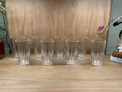 Marquis By Waterford Crystal Highball Glasses - Omega Pattern - Set Of 8 • $175