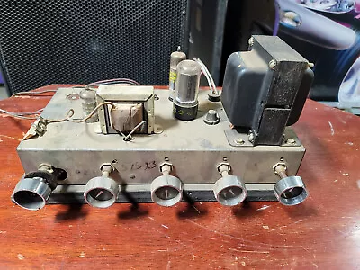 Vintage 1959 Zenith Sf125 Console Radio Vacuum Tube Amp Chassis ASIS 12ax7 • $149.99