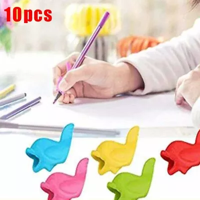 Ergonomic Pencil Grips For Kids Correct Writing Posture Increase Comfort • $11.68