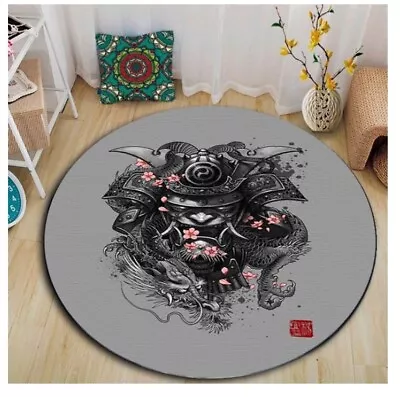 Samurai Cherry Blossom Rug Carpet 100 X 100CM  Samurai Mat  • $64.59