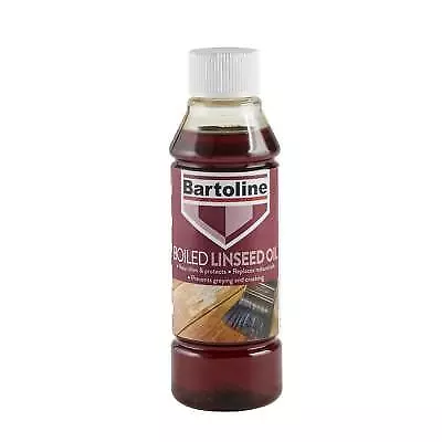 Bartoline Boiled Linseed Oil Multicolour 250ml • £8.01