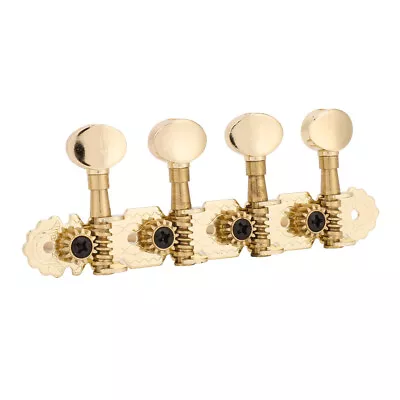 (Gold)Mandolin Tuning Pegs Metal Machines Heads Tuners Tuning Button HR6 • $19.65