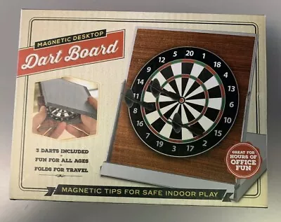 New Meridian Point Magnetic Desktop Dart Board Office Fun Indoor Play Safe Game • $9.99