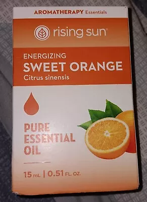 Rising Sun Energizing Sweet Orange Pure Essential Oil 15ml Citrus Sinensis New • $5