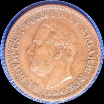 $29.50 • Buy Portuguese India 1884, 1/4 Tanga Old World Coin HIGH GRADE #2192