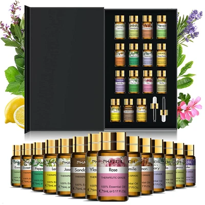 £13.99 • Buy 15/Set  Pure Essential Oils Aromatherapy Therapeutic Diffuser Burner Undiluted