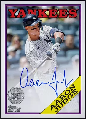 2023 Topps Series 1 Baseball Signature RARE Autograph- AARON JUDGE Digital Card • $12.99