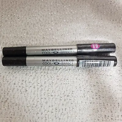 X2 Maybelline Cool Effects Cooling Shadow/Liner BLACKOUT SEALED RARE • $9.34