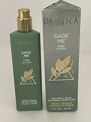 Pacifica Sage Me Natural Raw Perfume - Sage Smoke - 1 Oz. Vegan Open Box • $39.99