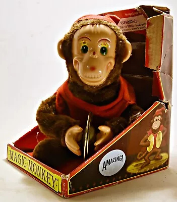 Westminster Magic Monkey Mechanical Plush Toy Clapping Cymbals • $29.95