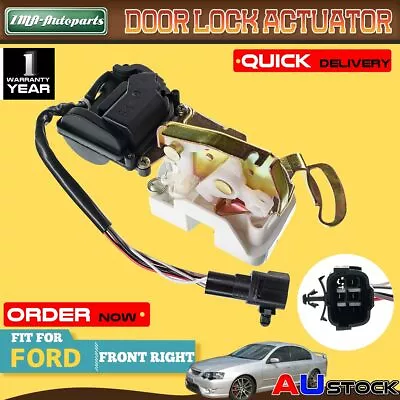 Front Driver Right Door Lock Actuator For Ford Falcon AU BA BF 98-06 BAFF21812A • $36