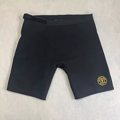 Gold's Gym Neoprene Shorts Men's Size L/XL Black Waist Weightlifting • $9.87