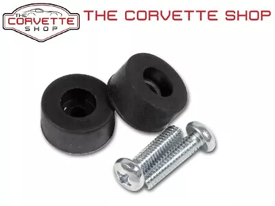 C3 Corvette Seat Bottom Bumpers Wtih Bolts 1968-69 NEW 36778 • $7.99