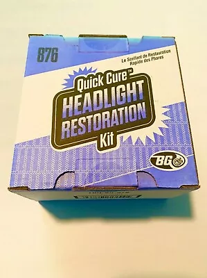 BG 876 Headlight Restoration Kit • $35