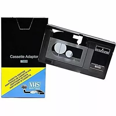 Motorized VHS-C To VHS Cassette Adapter For JVC Panasonic RCA C-P7U PV-P1 VCA115 • $29.26