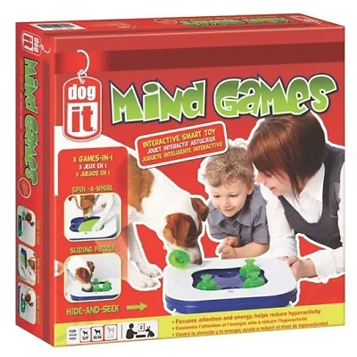 Dogit Mind Games - Interactive Smart Dog Toy  - Dog Treat Toy/ Maze • £7.99